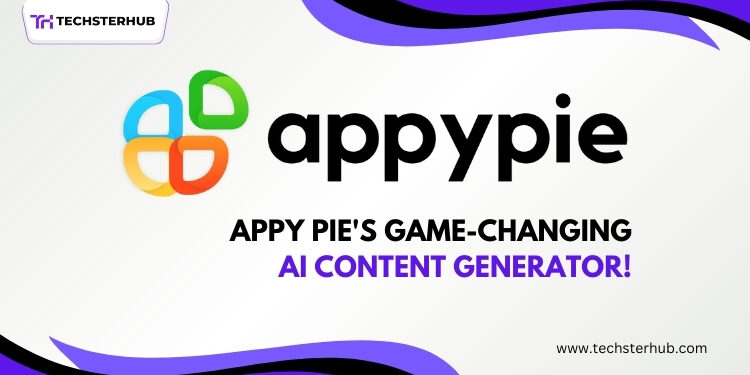 Appy Pie’s AI Generator: A Game-Changer in Content Creation!