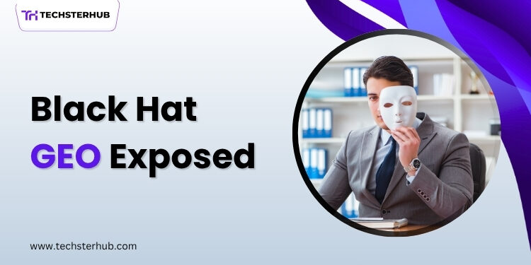 Illustration of black hat GEO fraud manipulating geolocation data in digital advertising