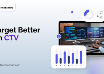 CTV advertising strategy analytics dashboard showing audience targeting and performance metrics