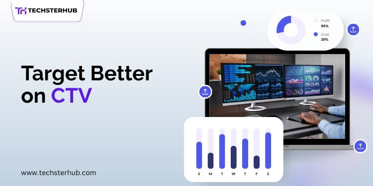 CTV advertising strategy analytics dashboard showing audience targeting and performance metrics