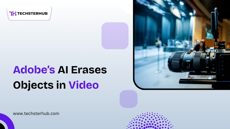 Adobe Firefly AI tool erasing object from video
